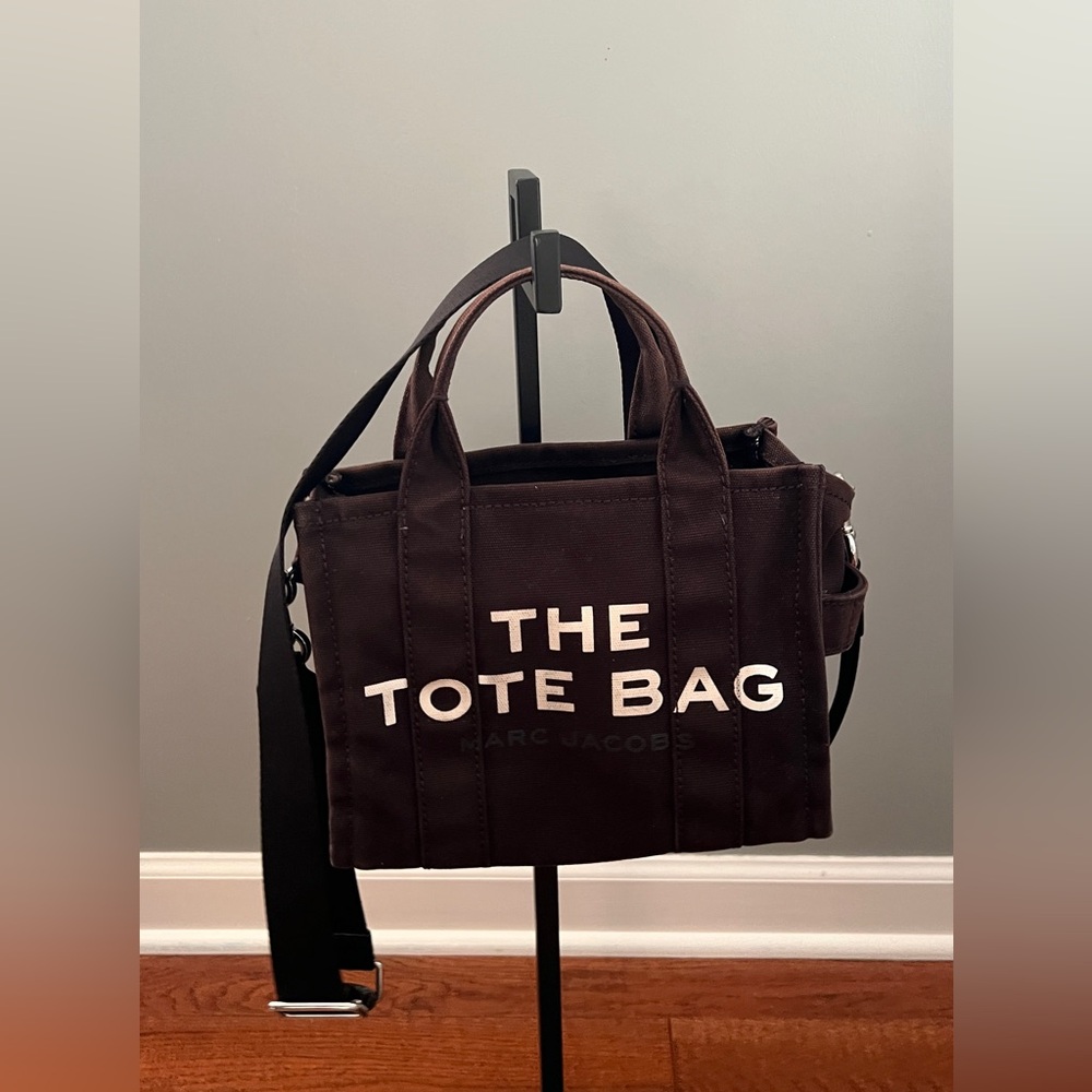 THE JACQUARD SMALL TOTE BAG BLACK